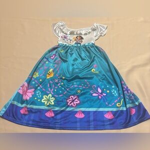 Disney's Encanto Toddler Girl "Encanto Garden" Fantasy Night Gown Size 3T Pajama